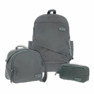 Mochila Kit X3 +Lonchera +Multiusos Yuno TOTTO Pequeño