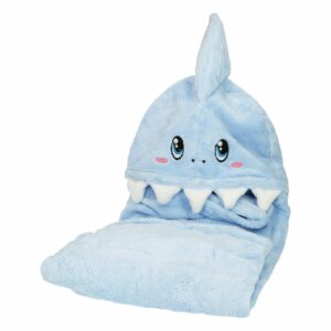 Toalla Infantil Capucha Tiburón MUMI 130X70 Cm