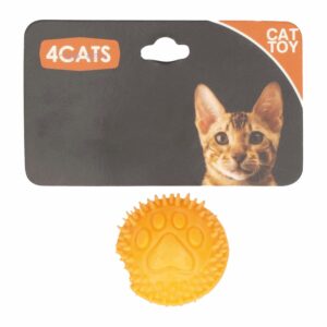 Juguete Para Gatos Mini Pelota Con Cascabel 4DOGS Anti Estrés