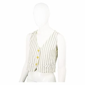 Chaleco Rayas Abierto SERAFINA