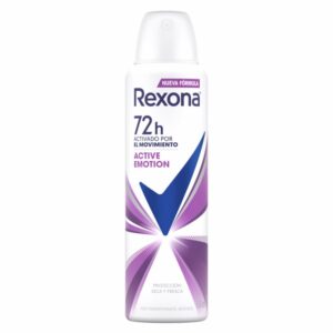 Desodorante En Aerosol Para Dama Active Emotion REXONA 150 Ml