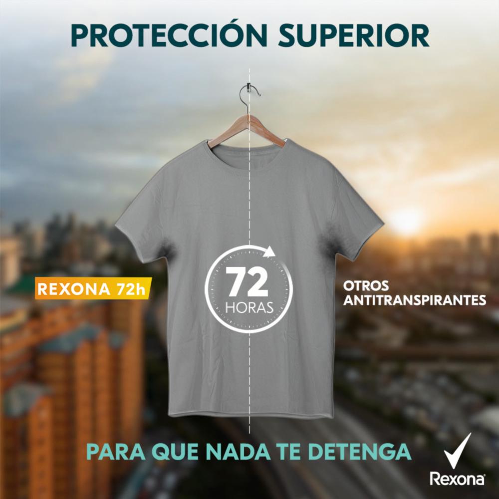 Desodorante En Aerosol Para Dama Active Emotion REXONA 150 Ml - Imagen 5