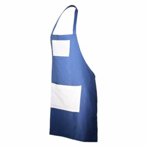 Delantal Con Bolsillos Tono Azul KARRY`S M