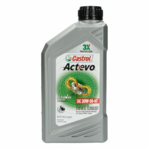 Aceite Para Motocicleta Sintético SAE20W-50 4T CASTROL 946 Ml