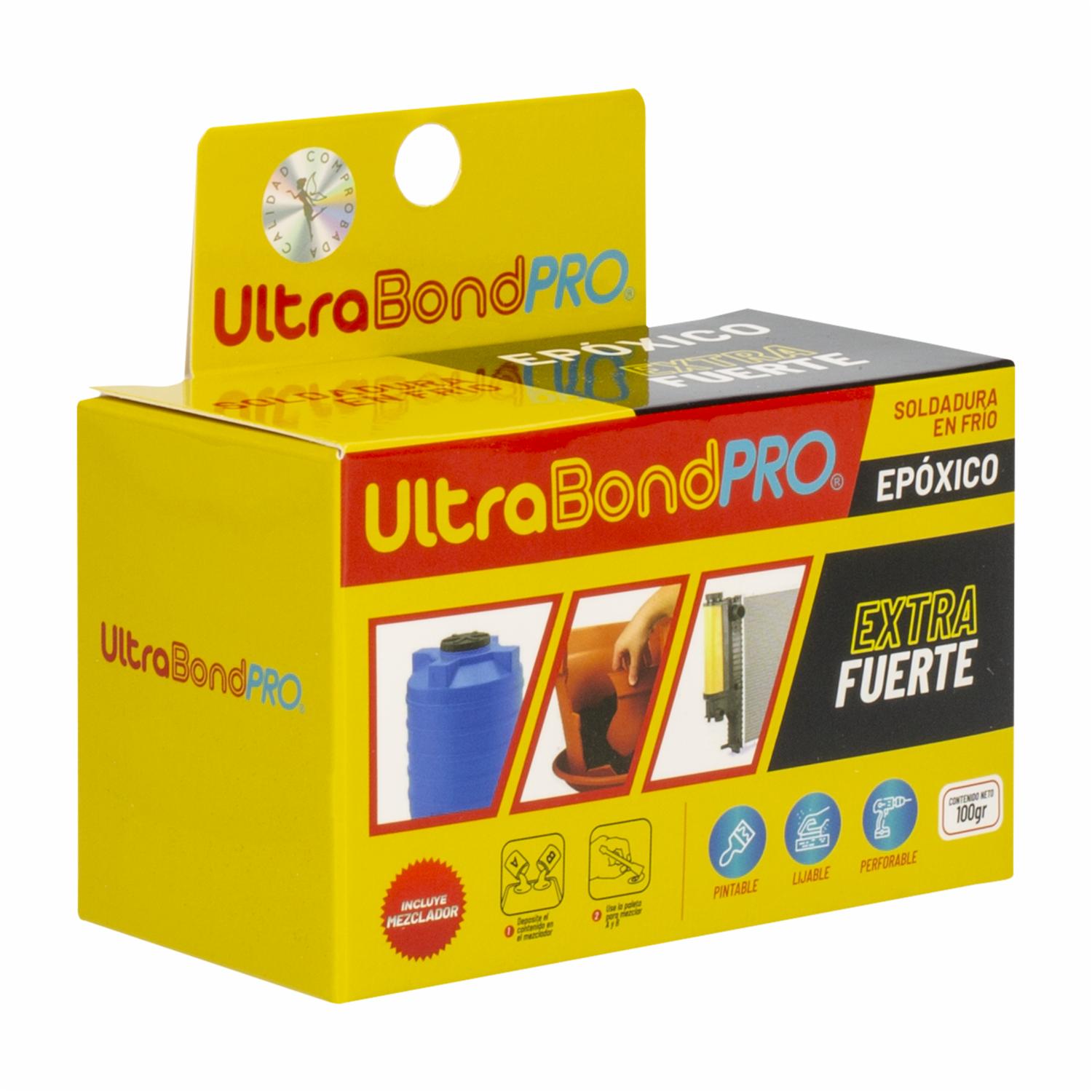 Soldadura En Frío Epóxico Extra Fuerte ULTRABOND 100 G