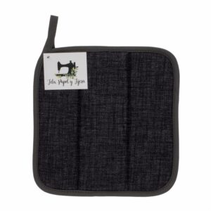 Agarradera De Ollas Cuadrada Gris HECHO AQUÍ 21 X 21 Cm