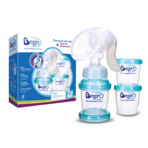 Extractor De Leche Materna Con Vasos De Almacenamiento BEGIN 28,5 X 26 X 9