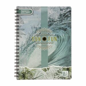 Cuaderno Universitario 100 Hojas Masculino 2 Líneas ESTILO 100 Hojas