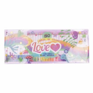Lápices De Colores Love 50 ESTILO x50 Uds