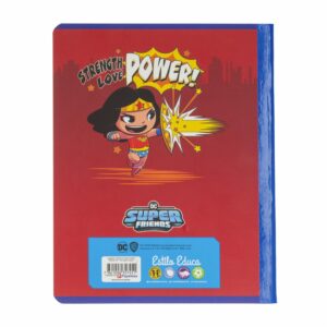Cuaderno A Cuadros Super Dc Friends ESTILO 100H