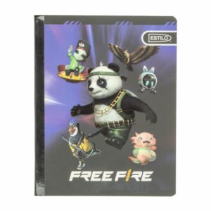 Cuaderno A Cuadros Free Fire ESTILO 100H