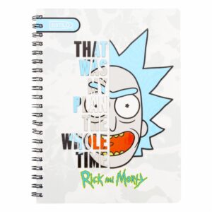 Cuaderno Universitario Cuadros Rick And Morty ESTILO 100 Hojas
