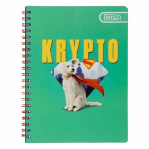 Cuaderno Universitario Cuadros Superman ESTILO 100 Hojas