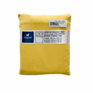 Sábanas Microfibra King Maíz ORIGINAL 3 Plazas