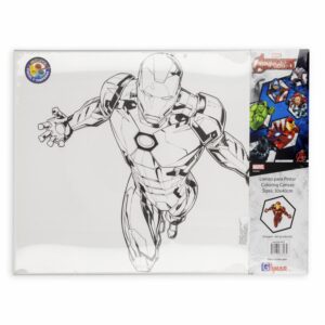 Lienzo Para Pintar Pre-Impreso Iron Man DISNEY 40X30 Cm