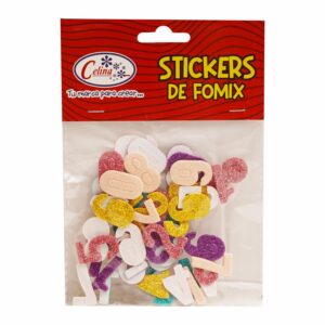 Stickers De Foamis Números CELINA 20 Piezas