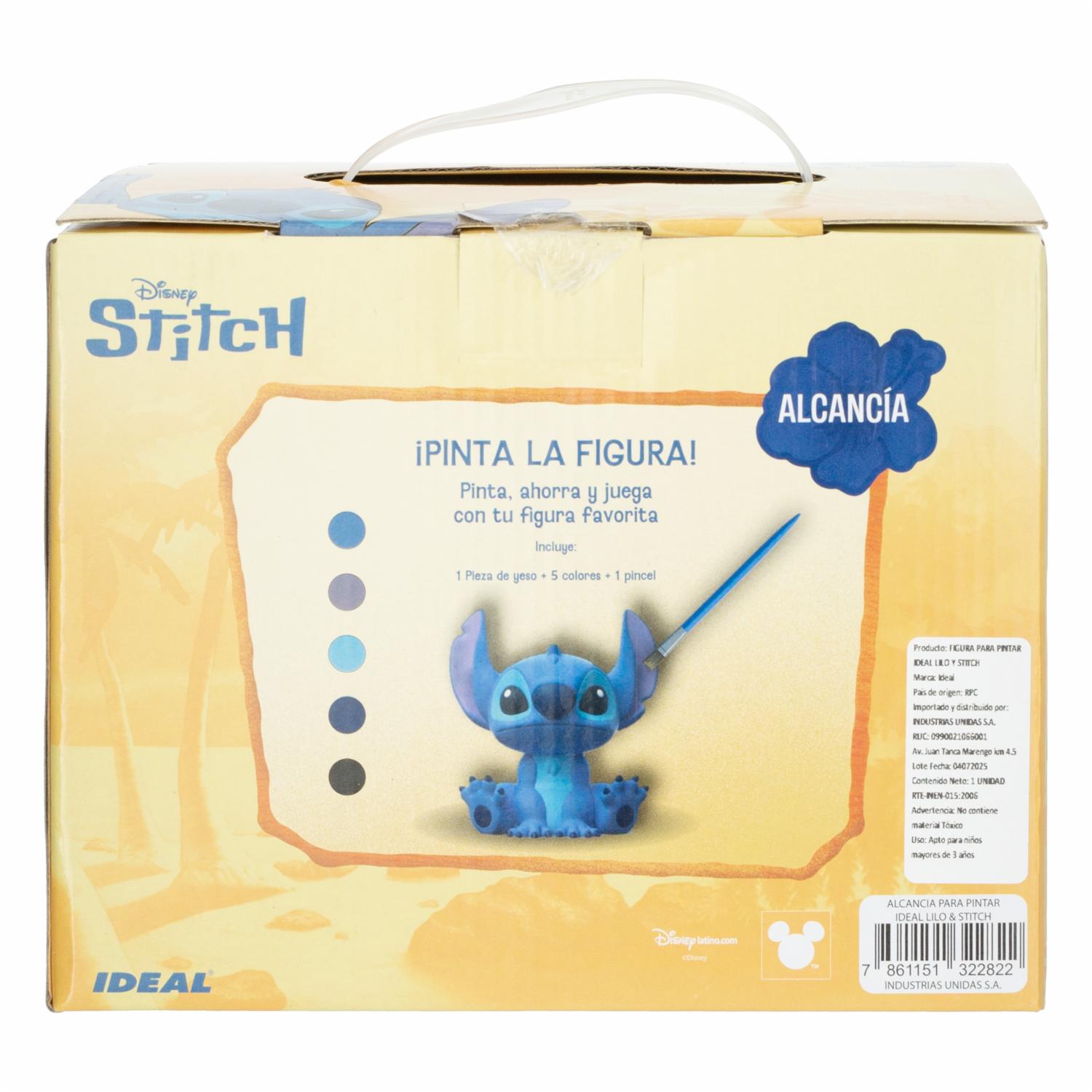 Alcancía Para Pintar Lilo Y Stitch DISNEY 1 Pieza