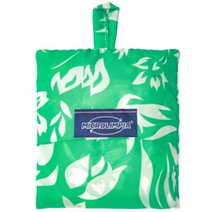 Bolsa Reusable Para Compras Hojas Verde MICROLIMPIA 50 X 52 Cm