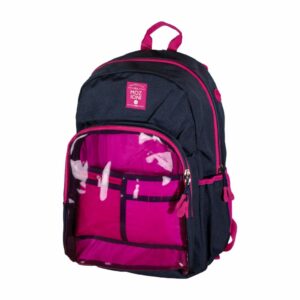 Mochila Escolar Color Fucsia MOZIONI 42X30X19 Cm