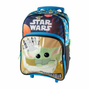 Mochila Con Ruedas Escolar The Mandalorian DISNEY 28 X 43 X 13,5 Cm