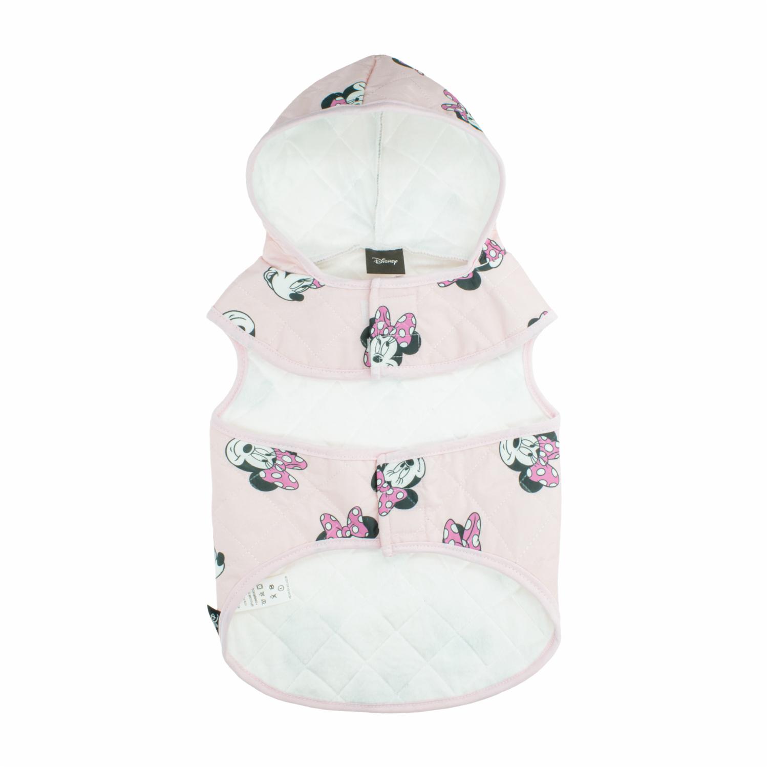 Impermeable Para Mascota Diseño Minnie Mouse Color Rosa DISNEY Talla Pequeño