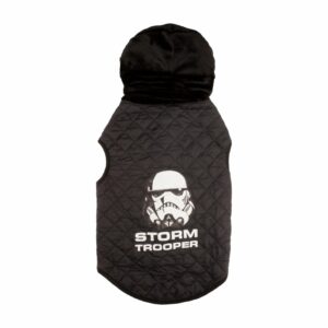 Hoodie Para Mascota Con Capucha Diseño Star Wars Color Negro DISNEY Talla Grande