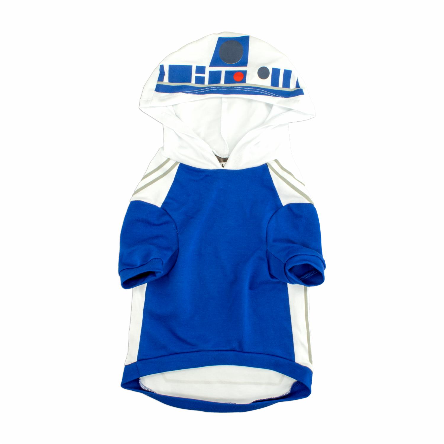 Hoodie Para Mascota Diseño Star Wars Color Blanco DISNEY Talla Extra Grande