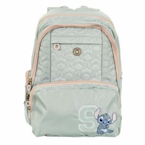 Mochila Escolar Lilo And Stitch Celeste DISNEY 41X29xX13 Cm