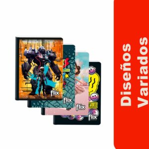 Cuaderno Cosido De Cuadros FLIX 100 Hojas