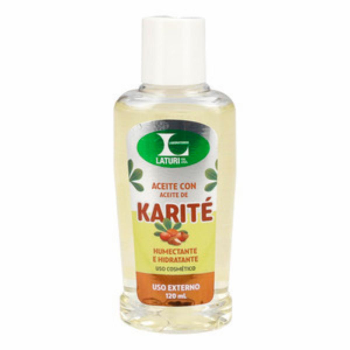 Aceite Cosmético De Karité LATURI 120 Ml