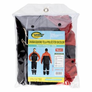 Chubasquero Bicolor Sin Forro PROTECZIONA Talla Pequeño