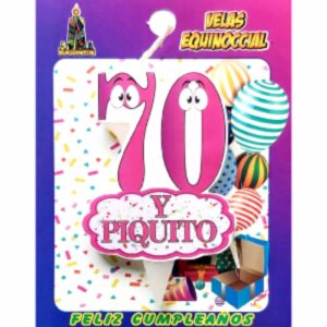 Vela 70 Y Piquito VELAS EQUINOCCIAL Unidad