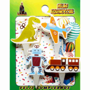 Velas Figuras Juguetes VELAS EQUINOCCIAL 4 Unidades