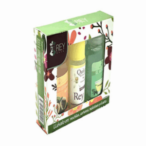 Kit Quita Esmalte+Jab Líquido + Gel Antibacterial REY 60 Ml