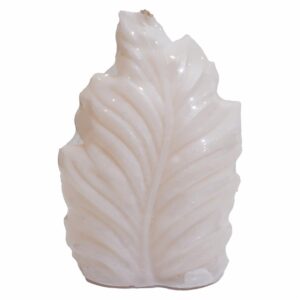 Vela Decorativa Diseño Hoja Beige MAMINA CANDLES Unidad