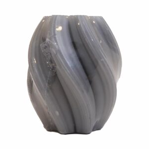 Vela Decorativa Diseño Caramelo Gris MAMINA CANDLES Mediana