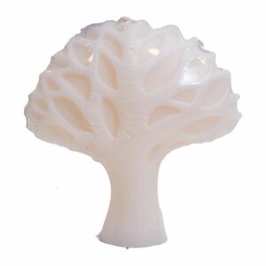 Vela Decorativa Diseño Árbol De La Vida Beige MAMINA CANDLES Grande