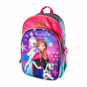 Mochila Escolar Con Diseño Frozen Turquesa FROZEN 31X24X14 Cm