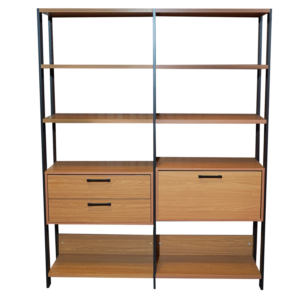 Estantería Modelo C59 Pfj 3 Cajones Color Freijo DALLA COSTA Mdf