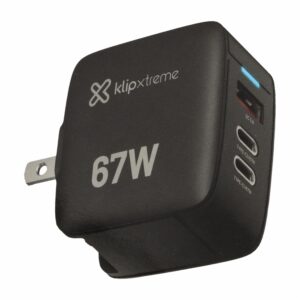 Cargador De Pared 2 Puertos Usb-C KLIPXTREME 67 W