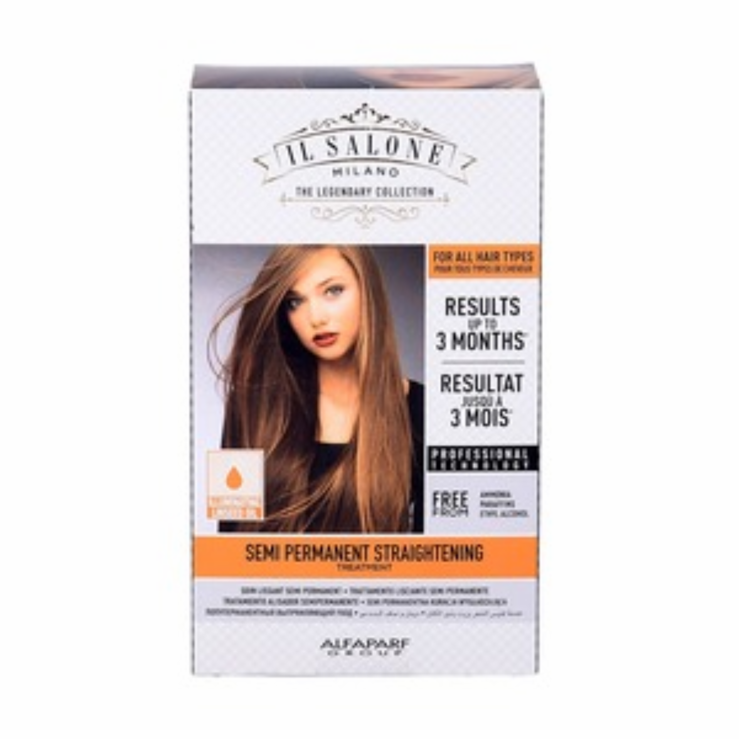 Tratamiento Capilar Alisante Semipermanente Con Aceite De Linaza IL SALONE MILANO 1 u