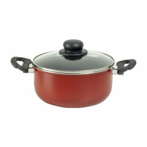 Cacerola Con Tapa Rojo RAVELLI Unidad