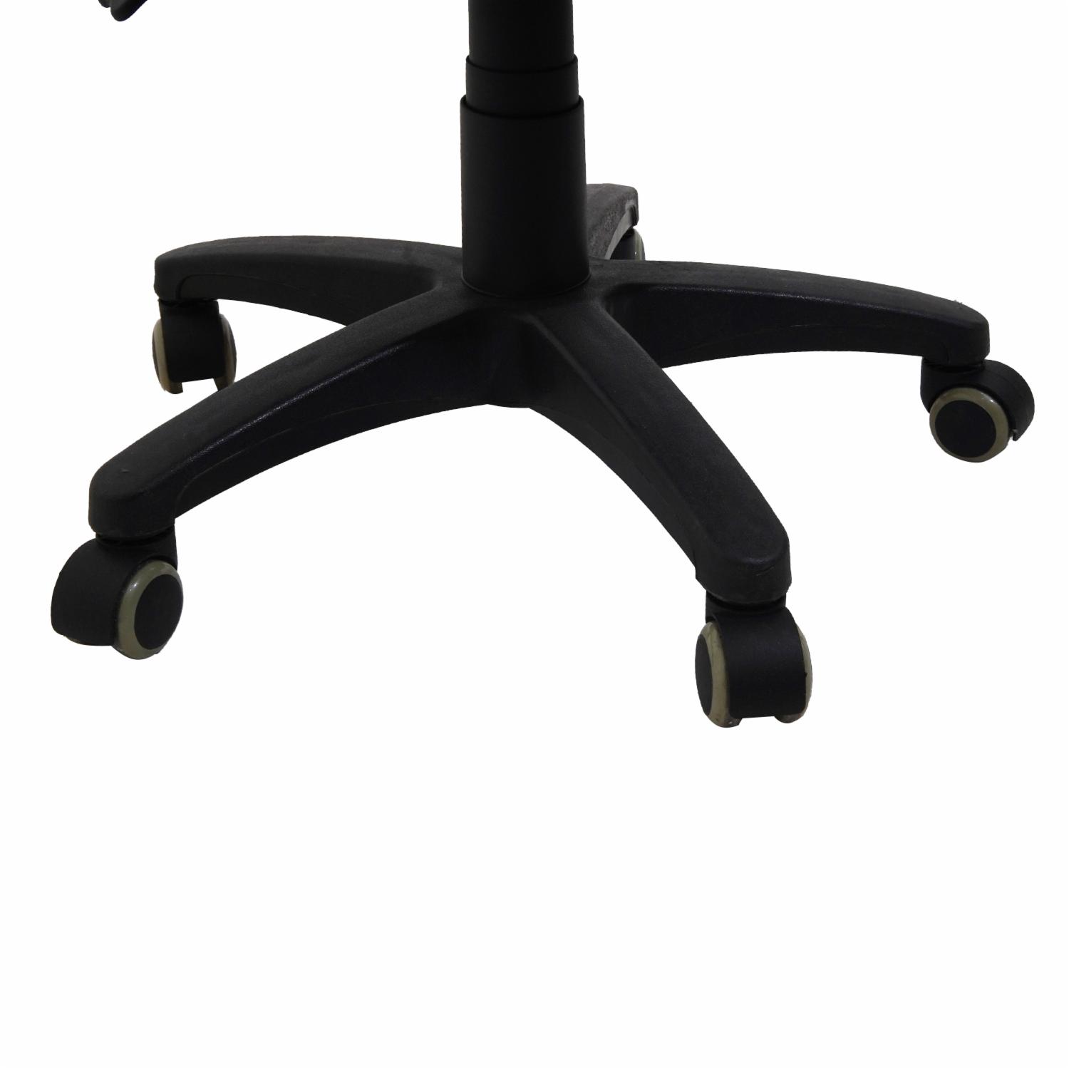 Silla De Oficina Roja Con Negra FREE HOME Textil - Imagen 7