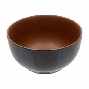 Tazón Bowl Negro Con Azul KIC KARPERY 14,7 Cm