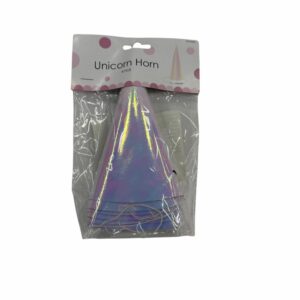 Sombrero De Papel Iridiscente Rosado 20.2x16cm BALLOON X 20 Uds