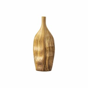 Florero De Madera Irregular FREE HOME 36 CM