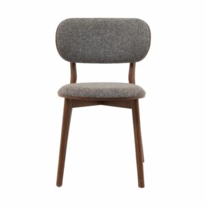 Silla Auxiliar MOBILIA Madera De Caucho Y Textil