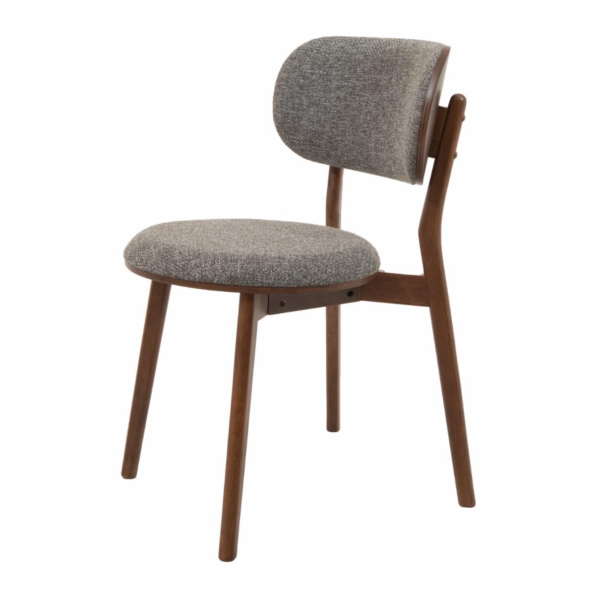 Silla Auxiliar MOBILIA Madera De Caucho Y Textil