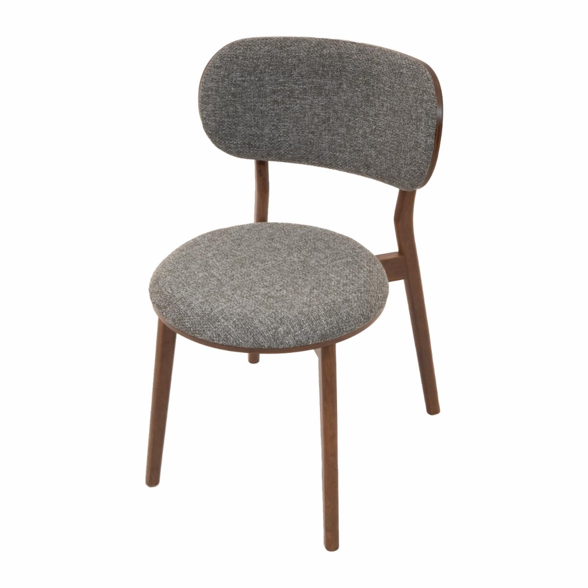 Silla Auxiliar MOBILIA Madera De Caucho Y Textil