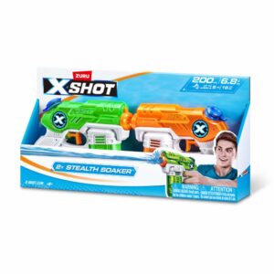 Set De 2 Pistolas De Agua Stealth Soakers X SHOT 5 Metros